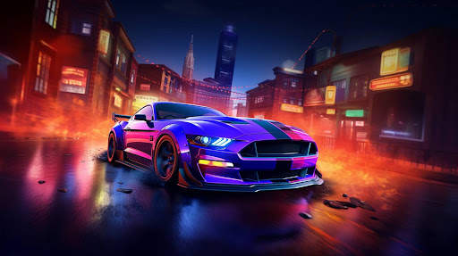 Mustang Simulator Car Games screenshot 13