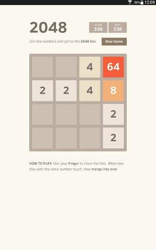 2048 Puzzle Game Tile ! screenshot 1