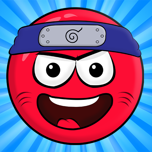 Red Hero Ninja 4 : Ball Bounce Adventure icon
