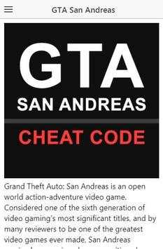 Cheat Code for GTA San Andreas screenshot 7
