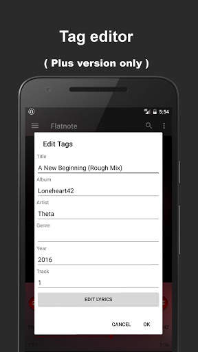 Flatnote Music Player screenshot 6