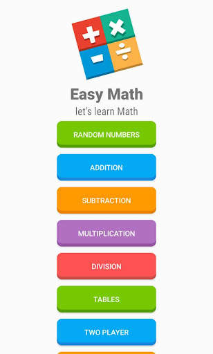 Easy Maths screenshot 1