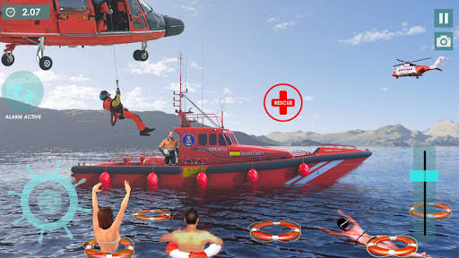 Ship Games Rescue Ship Simulat screenshot 1