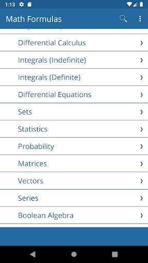 Math Formulas скриншот 5