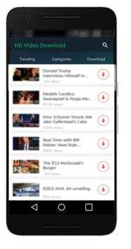HD Video Downloader 2017 screenshot 2