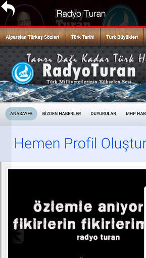 Radyo Turan screenshot 3