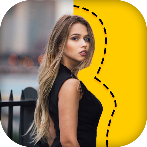 Cut to Cut - cutout background pic eraser removal icon