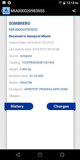 My Aero Tracking screenshot 6
