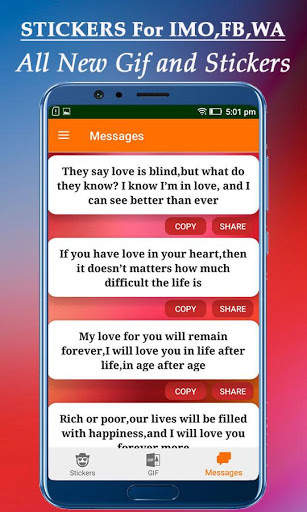 Stickers for Imo, fb, whatsapp screenshot 4