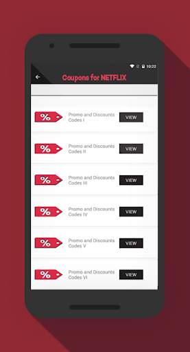 Coupons for Netflix Deals & Discounts Codes screenshot 1