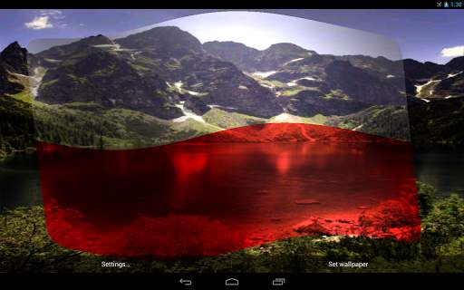 Poland Flag Live Wallpaper screenshot 25