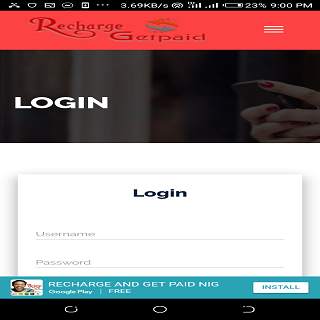 Recharge and get paid Nigeria screenshot 4