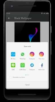 Black HD Wallpaper screenshot 8