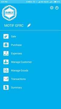 DAILY ACCOUNTS screenshot 1