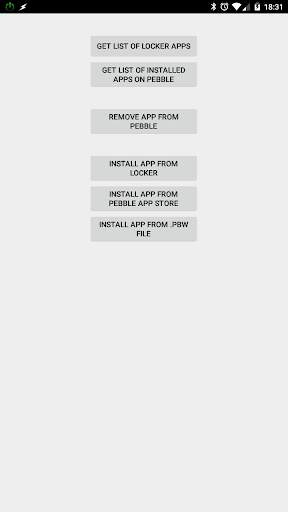 Tasker App Manager for Pebble screenshot 1