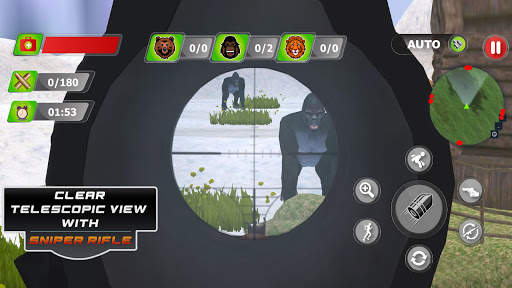 Animal Sniper Shooter: Jungle Hunting Hunter 3D screenshot 3