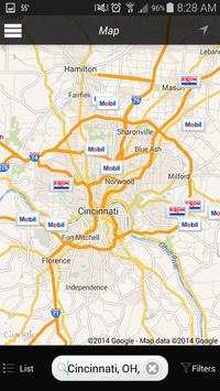 Exxon Mobil Fuel Finder screenshot 1