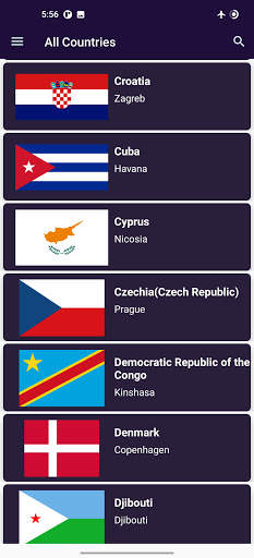 World Flags Quiz скриншот 3