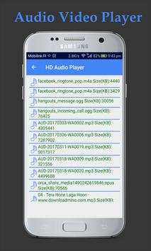 Audio Video Player screenshot 5