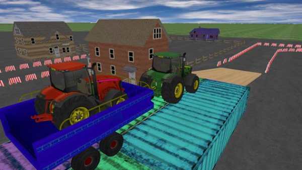 US Tractor Parking 3D - Simulation Game 2017 screenshot 6