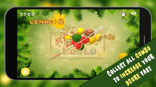 Cut Fruit World 3D - FruitSlice Fun screenshot 3