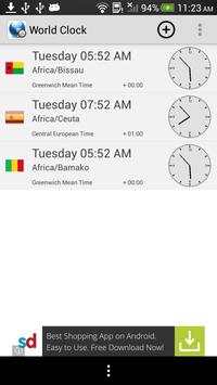 World Clock screenshot 1