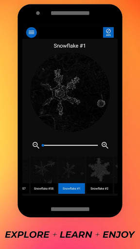 Snowflakes Under Microscope screenshot 1
