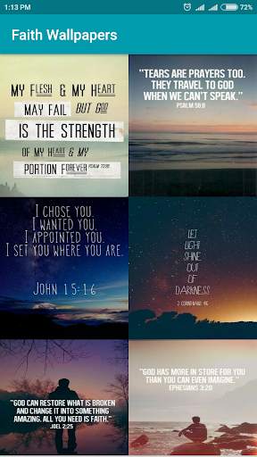 Faith Wallpapers 1 تصوير الشاشة
