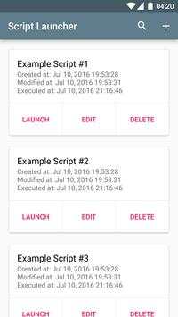 [root] Script Launcher screenshot 1