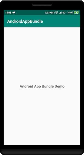 Android App Bundle Demo screenshot 2