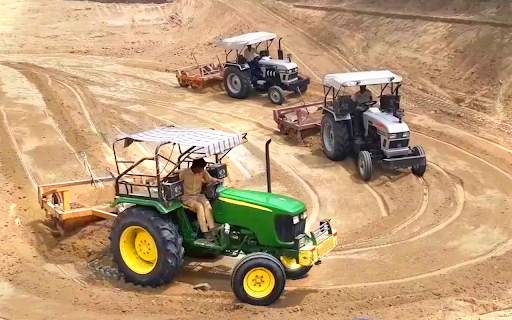 Real Tractor Driving Game 2021 screenshot 3