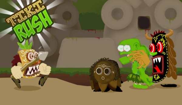 Tiki Rush Lite screenshot 1