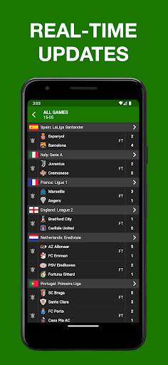 Fast Score: Football Livescore screenshot 1