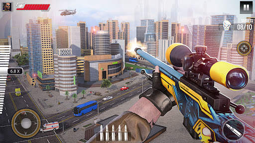 Anti-terrorist Sniper Game 3D screenshot 1