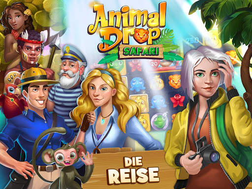 Animal Drop Safari - 3-Gewinnt-Spiel screenshot 7