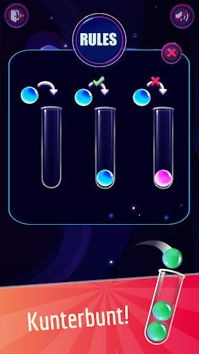 Ball Sort: Kunterbunt! screenshot 1
