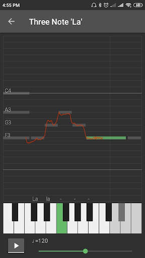 Vocalizzo Lite - Vocal Warm-up screenshot 1