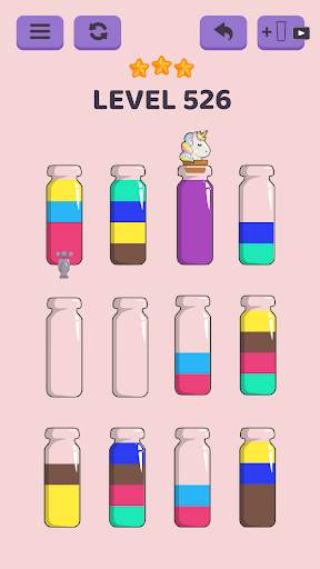 Cups - Water Sort Puzzle Game 5 تصوير الشاشة