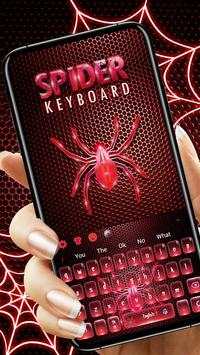 Red Spider Keyboard Theme screenshot 3