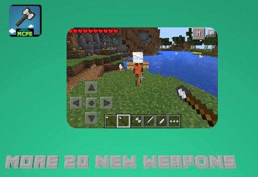 More Tool- Weapon mod for MCPE 2 تصوير الشاشة