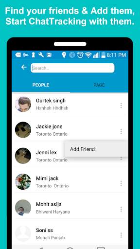ChatTrack Messenger screenshot 6