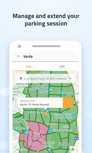 Telpark Personal parking meter screenshot 4