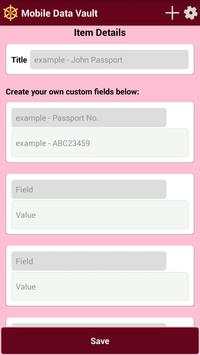 Mobile Data Vault screenshot 6