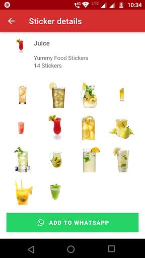 😋 Yummy Food 🥞Stickers for WA(WAStickerApps) screenshot 4