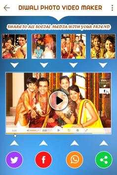 Diwali Photo Video Music Maker 2017 स्क्रीनशॉट 6