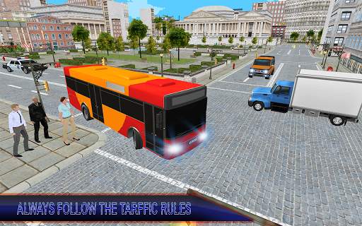 City Passenger Transport Bus Driving Simulator 3d screenshot 2