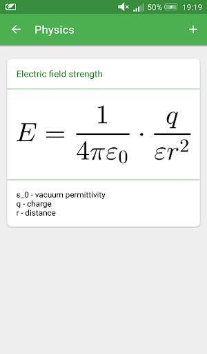 Physics Formulas 2018 screenshot 7