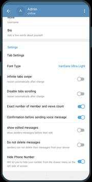 Golgram Messenger screenshot 3