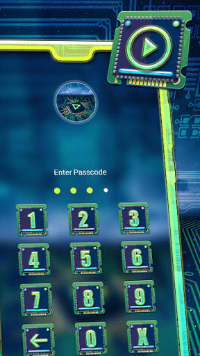 Digital Circuit Launcher Theme screenshot 5
