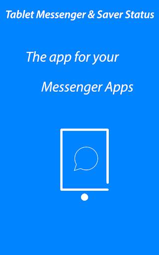 Tablet para Messenger screenshot 1